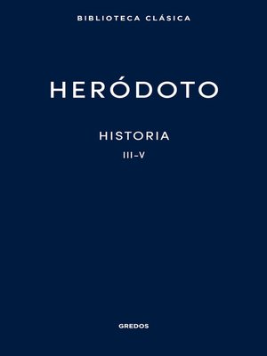 cover image of Historia. Libros III-V